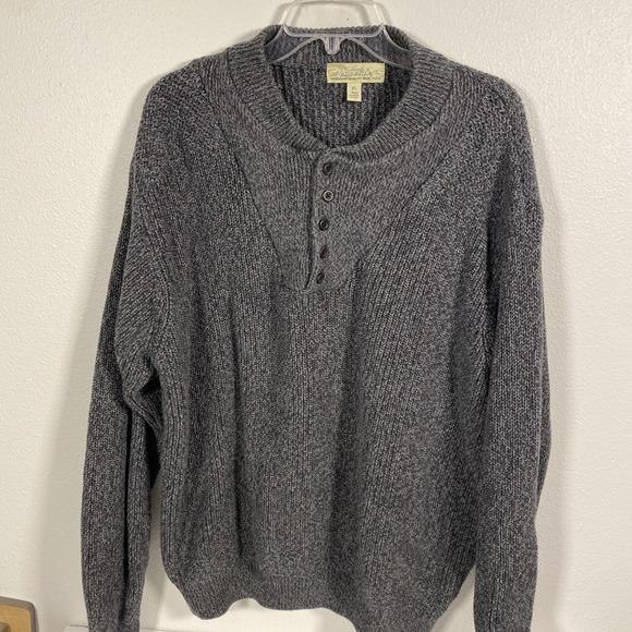 Cabela's Other - Cabela's XL Men's Sweater 1/4 Button Neck Cotton V1‎